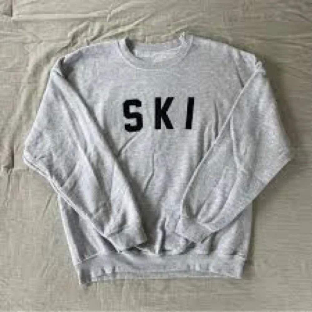 Pink Lily Gray Crew Neck Sweater - Picture 2 of 5